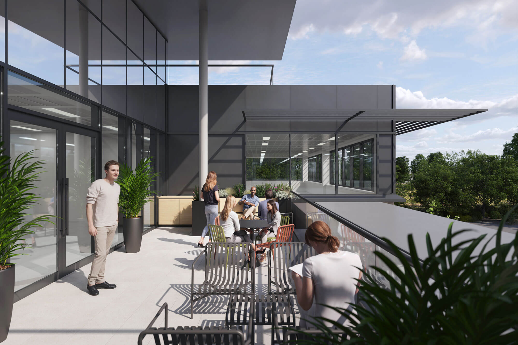 Indicative CGI of Fifth floor
